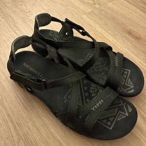Merrell Black Sandals for Women
